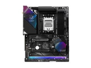 ASRock Phantom Gaming X870 Riptide WiFi ATX Motherboard – AMD X870 Chipset, AM5 Socket for Ryzen 7000/8000/9000, DDR5 up to 8000+ MHz (4 DIMMs), 3x PCIe M.2 (Gen5/Gen4), Wi-Fi 7 (802.11be) & Bluetooth 5.4, 2.5 Gb LAN (Killer E3100G), USB4/USB-C, Realtek ALC4082 7.1 Audio, HDMI & PCIe 5.0 x16 Expansion