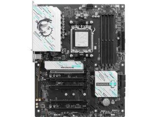 MSI B840 GAMING PLUS WIFI ATX Motherboard – AMD B840 AM5, DDR5 Up to 8000+ MT/s, 7+2+1 Phase VRM, PCIe 4.0 x16 & 4x PCIe 3.0, 2x M.2 (Gen4 x4), 4x SATA 6 Gb/s, Full-Speed Wi-Fi 7 & Bluetooth 5.4, Realtek 2.5G LAN, USB 10 Gbps Type-C/Type-A, Realtek ALC897 Audio, AMD Ryzen 7000/8000/9000 Support – feature-rich AMD AM5 gaming and productivity board.