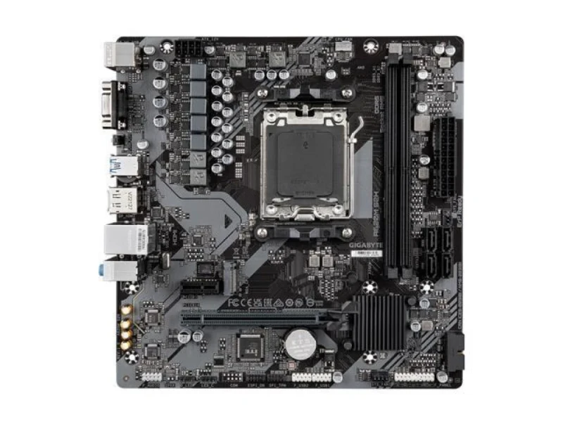 Gigabyte A620M S2H AMD A620 Micro-ATX Motherboard – AM5 Socket for Ryzen 7000/8000/9000 Series, 2xDDR5 DIMM up to 128 GB (OC), 1xPCIe 4.0 x16 + 1xPCIe x1, 1xM.2 & SATA Storage, Gigabit LAN, HDMI 2.1 & DisplayPort, USB 3.2 Gen1 & USB 2.0 Ports - Featured Image