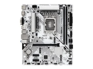 ASRock B760M-HDV/M.2 Micro-ATX Motherboard – Intel B760 Chipset, LGA1700 for 12th/13th/14th Gen CPUs, Dual DDR5 up to 7200+(OC), 2.5G LAN, Realtek ALC897 Audio, 1x PCIe 4.0 x16, 2x PCIe 3.0 x1, 2x M.2 Slots (Gen4 & Gen3), HDMI/DisplayPort/D-Sub, USB-C & Multiple USB 3.2 Ports