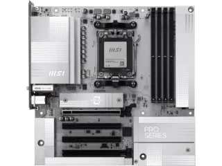 MSI PRO B850M-A WIFI PZ Micro-ATX Motherboard – AMD B850 Chipset, AM5 Socket Support for Ryzen 9000/8000/7000 Series, DDR5-8200+ OC, PCIe 5.0 x16 & Dual M.2, Realtek 8126 5G LAN, Wi-Fi 7 & Bluetooth 5.4, HDMI 2.1 & DisplayPort 1.4, 7.1-Ch HD Audio, Back-Connect Design for Compact Builds