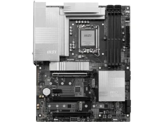 MSI PRO Z890-A WIFI ATX Motherboard – Intel Z890 Chipset, LGA1851 Socket for Intel Core Ultra Processors, DDR5 Memory up to 9200+ OC, 4x PCIe Slots with PCIe 5.0 x16, 4x M.2 & 4x SATA6G, Intel Wi-Fi 7 & Bluetooth, 5G LAN, Dual Thunderbolt 4, USB 20Gbps Type-C, Realtek ALC1220P 7.1 Audio for Professional/Business Builds