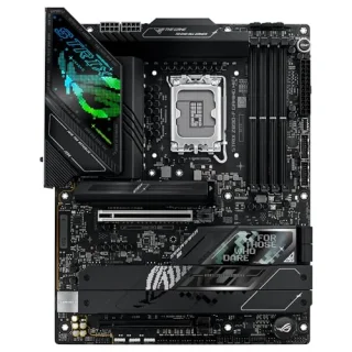 ASUS ROG STRIX Z890-F GAMING WIFI Intel Z890 ATX Motherboard – LGA 1851 for Intel Core Ultra, DDR5 8600+ Support, Wi-Fi 7 & Bluetooth 5.4, 5x M.2 Slots, PCIe 5.0 x16 & Thunderbolt 4, Intel 2.5 Gb Ethernet, USB 10 Gbps Type-C, SupremeFX 7.1 Audio, Aura Sync RGB – Next-Gen Gaming/AI PC
