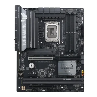 ASUS TUF GAMING B860-PLUS WIFI Intel B860 ATX Motherboard – LGA 1851 Socket, DDR5-8666+ Support, 3x M.2 & 4x SATA Storage, PCIe 5.0 x16 & PCIe 4.0 Slots, Wi-Fi 7 (802.11be) Tri-Band, Bluetooth 5.4, Realtek 2.5 Gb LAN, USB 20 Gbps Type-C & Multiple USB Ports, 7.1 Audio