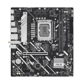 ASUS PRIME H810M-A WIFI-CSM Micro-ATX Motherboard – Intel H810 Chipset, LGA1851 for Core Ultra CPUs, DDR5 up to 6400 MT/s, Wi-Fi 6 & Bluetooth 5.3, Dual M.2 (PCIe 4.0) & SATA 6Gb/s, 1 Gb Intel LAN, PCIe 4.0 x16 & x1, HDMI 2.1 & DisplayPort, USB-C & USB 3.2 Ports