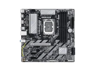 Gigabyte B860M D3HP Micro-ATX Motherboard – Intel B860 chipset with LGA1851 socket for Intel Core Ultra CPUs, DDR5 up to 9066 MHz OC, 4x DIMM up to 256 GB, PCIe 5.0 x16 & 2x PCIe 3.0 x1, 2x M.2 PCIe 4.0, 4x SATA III, Realtek Gigabit LAN, HDMI 2.1 & DisplayPort, USB 3.2 Gen1, UEFI BIOS – compact PC build board