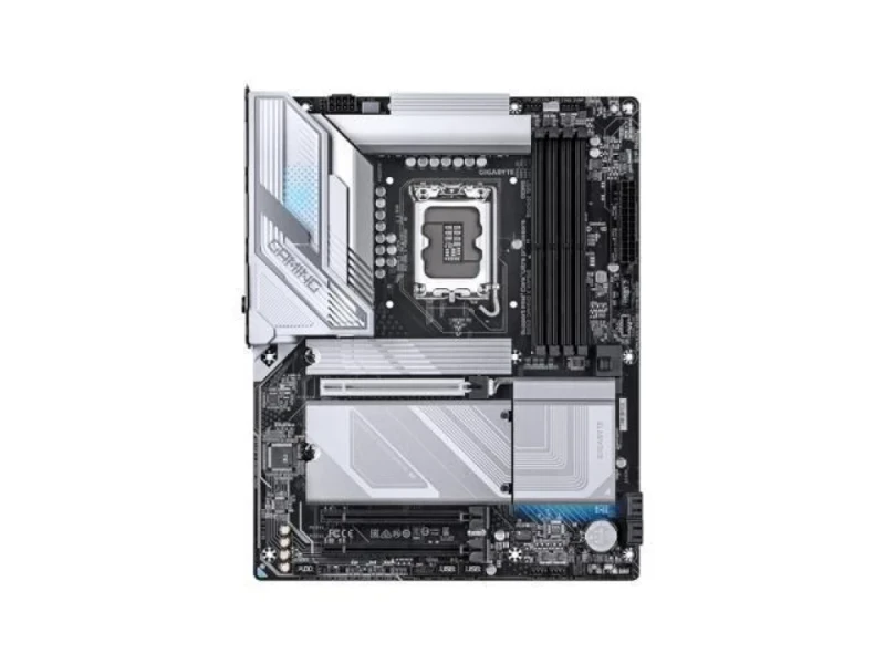 Gigabyte B860 GAMING X WIFI6E ATX Motherboard – Intel B860 LGA1851 for Core Ultra CPUs, DDR5 up to 9066 MHz, 4x DIMM, 3x M.2 (PCIe 5.0/4.0), Wi-Fi 6E (802.11ax) & Bluetooth 5.3, 2.5 Gb Ethernet, USB4 & USB 3.2, HDMI 2.1 & DisplayPort 2.1, RGB Headers, Integrated I/O Shield – High-Performance PC Mainboard - Featured Image
