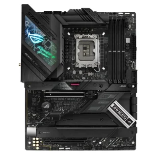 ASUS ROG STRIX Z690-F GAMING WIFI ATX Motherboard – Intel Z690 LGA1700 for 12th/13th/14th Gen Core CPUs, DDR5 Dual-Channel up to 6400 MT/s, 4x DIMM, PCIe 5.0 x16 & PCIe 3.0, 4x M.2 NVMe, Wi-Fi 6E (802.11ax) & Bluetooth 5.2, Intel 2.5 Gb LAN, SupremeFX ALC4080 Audio, USB 3.2 Gen2x2 Type-C & HDMI 2.1, Aura Sync RGB – High-Performance Gaming Mainboard