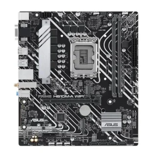 ASUS PRIME H610M-A WIFI Micro-ATX Motherboard – Intel H610 LGA1700 Board with DDR5, Dual M.2 PCIe 4.0 & SATA Storage, Wi-Fi 5 (802.11ac) + Bluetooth 5.0, Intel 1 Gb Ethernet, HDMI/DisplayPort/VGA, USB 3.2 Gen2 & USB 2.0 Ports, Aura Sync RGB Headers