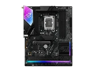 ASRock B860 Lightning WiFi ATX Motherboard – Intel B860 LGA1851 Socket for Core Ultra CPUs, Dual-Channel DDR5 up to ~8933+ OC, 4x DIMM, PCIe 5.0 & PCIe 4.0 Slots, 4x M.2 NVMe, Thunderbolt 4 & USB-C, Killer 2.5Gb LAN, Wi-Fi 6E & Bluetooth 5.3, Realtek 7.1 Audio, HDMI 2.1 & DisplayPort