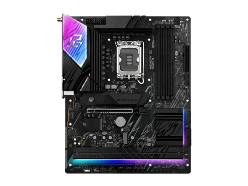 ASRock B860 Lightning WiFi ATX Motherboard – Intel B860 LGA1851 Socket for Core Ultra CPUs, Dual-Channel DDR5 up to ~8933+ OC, 4x DIMM, PCIe 5.0 & PCIe 4.0 Slots, 4x M.2 NVMe, Thunderbolt 4 & USB-C, Killer 2.5Gb LAN, Wi-Fi 6E & Bluetooth 5.3, Realtek 7.1 Audio, HDMI 2.1 & DisplayPort - Featured Image