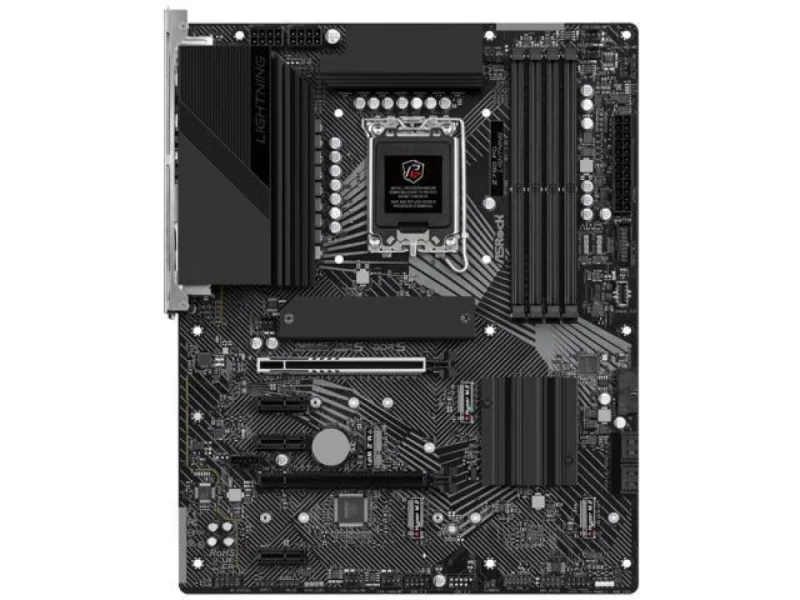 ASRock Z790 PG LIGHTNING Intel Z790 ATX Motherboard – LGA1700 Socket for Intel 12th/13th/14th Gen Core CPUs, DDR5 Dual-Channel up to 6800+ MT/s (OC), 4x DIMM, PCIe 5.0 x16 + PCIe 4.0 x16, 3x PCIe 3.0 x1, 4x M.2 & SATA Storage, 2.5 Gb LAN, HDMI & USB-C 20 Gb/s – Performance Gaming/Build Board - Featured Image