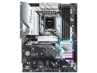 ASRock Z790 Pro RS Intel ATX Motherboard – Intel Z790 chipset, LGA1700 socket for 14th/13th/12th Gen Core CPUs, 4x DDR5 DIMM up to 7200+ OC, PCIe 5.0 & 4.0 x16, 4x M.2 slots & 8x SATA3, Realtek 2.5 Gb LAN, HDMI & DisplayPort, USB 3.2 Gen2x2 Type-C, 7.1 HD Audio – high-performance platform for gaming, creator and workstation builds