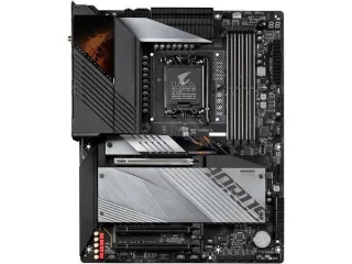 Gigabyte Z690 AORUS ULTRA ATX Motherboard – Intel Z690 chipset, LGA1700 for 12th/13th Gen Core CPUs, DDR5 up to 6200 MT/s, 3x PCIe x16 & PCIe 5.0, 4x M.2 & 6x SATA, Intel Wi-Fi 6 & Bluetooth 5.2, 2.5 GbE LAN, USB 3.2 Gen2x2 Type-C/A, RGB Fusion 2.0, Smart Fan 6, Q-Flash Plus – high-performance gaming and enthusiast board