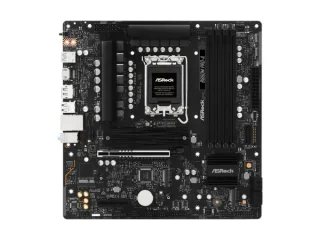 ASRock B860M Pro-A Micro-ATX LGA1851 DDR5 Motherboard – Intel B860 Chipset, 4x DDR5 Slots up to 256 GB, PCIe 5.0 x16 & PCIe 4.0 x4, 3x M.2/SATA Storage, 2.5 Gb LAN, HDMI & DisplayPort, USB-C 3.2 Gen2x2, Realtek ALC897 7.1 Audio – PC Desktop Board