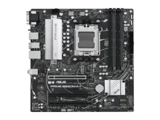 ASUS PRIME B650M-A II-CSM AMD AM5 Micro-ATX Motherboard – AMD B650 Chipset, Supports Ryzen 9000/8000/7000 Series, 4x DDR5 DIMM up to 192 GB, PCIe 4.0 x16, 2x M.2 (PCIe 5.0/4.0), 4x SATA 6 Gb/s, 2.5 Gb LAN, HDMI/DisplayPort/VGA, USB-C & USB 3.2 Ports, BIOS FlashBack & Aura Sync – Commercial Stable Model