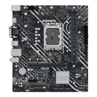 ASUS PRIME H610M-D D4 Micro-ATX Motherboard – Intel H610 Chipset LGA1700, Supports 12th/13th Gen Intel CPUs, 2x DDR4 DIMM up to 64 GB, 1x M.2 & 4x SATA 6 Gb/s Storage, PCIe x16, Gigabit LAN, HDMI & USB 3.2 Gen1 Ports – Compact PC Board