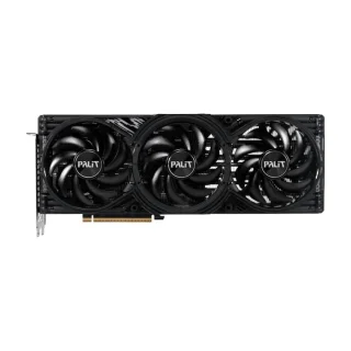 Palit GeForce RTX 5070 Ti GamingPro-S 16GB GDDR7 PCIe 5.0 Graphics Card – NVIDIA Blackwell Architecture, 8960 CUDA Cores, 2452 MHz Boost, 256-bit GDDR7 16 GB VRAM, 331.9 mm Triple-Fan Black GPU with HDMI 2.1b & 3x DisplayPort 2.1b, 300 W TDP, 16-pin Power