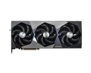 MSI GeForce RTX 5080 SUPRIM SOC 16GB GDDR7 PCIe 5.0 Graphics Card – NVIDIA Blackwell GPU, 10,752 CUDA-Cores, 256-bit 30 Gbps 16 GB VRAM, 2745 MHz Boost (OC), Triple-Fan Stormforce Cooler with Vapor Chamber & Wave Curved 4.0, HDMI 2.1b + 3x DisplayPort 2.1b, 359 mm Black/Silver High-End Gaming GPU