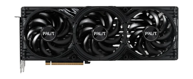 Palit GamingPro-S GeForce RTX 5070 12GB Black GDDR7 Graphics Card – NVIDIA RTX 5070 (GB205) Ada Lovelace GPU, 6144 CUDA Cores, 12 GB 28 Gbps GDDR7, 192-bit, PCIe 5.0, Triple Fan Dual-Slot Cooling, HDMI 2.1b & 3x DisplayPort 2.1, 332 mm Length, Black Gaming GPU - Featured Image