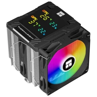 Thermalright Peerless Assassin 120 Digital ARGB - 1850 RPM, 25.6 dB, Black color, Air cooler