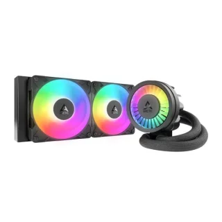 ARCTIC Liquid Freezer III Pro A-RGB - 600 - 3000 RPM, Black color, AIO Watercooler, 240mm radiator