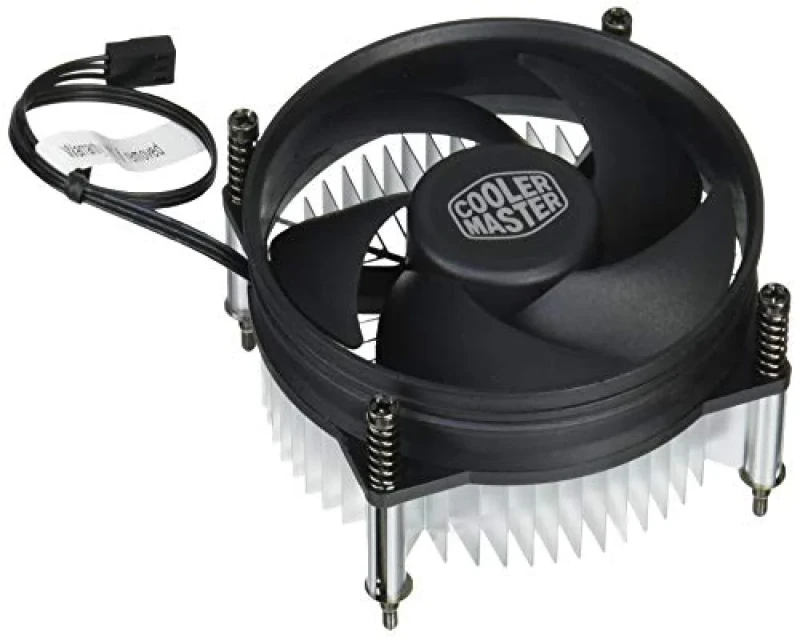 Cooler Master I30 - 2600 RPM, 28 dB, Black/Silver color, Air cooler - Featured Image