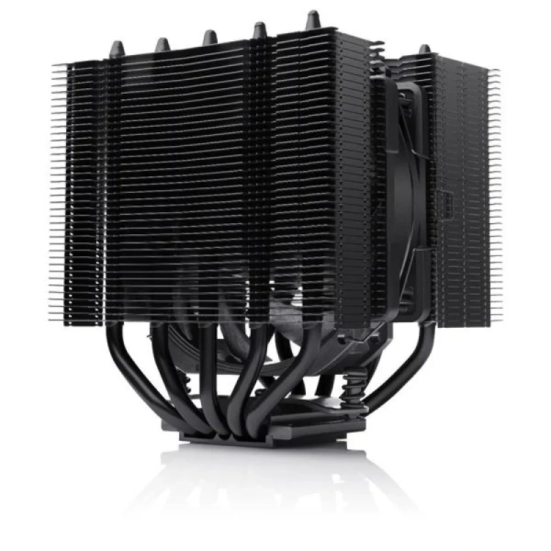 Noctua NH-D12L CHROMAX.BLACK - 450 - 2000 RPM, 18.8 - 22.6 dB, Black color, Air cooler - Featured Image