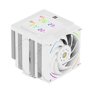 Thermalright Phantom Spirit 120 Digital SNOW - 2150 RPM, 27 dB, White color, Air cooler