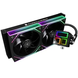 Thermalright Frozen Infinity 240 ARGB - 2000 RPM, 28.2 dB, Black color, AIO Watercooler, 240mm radiator