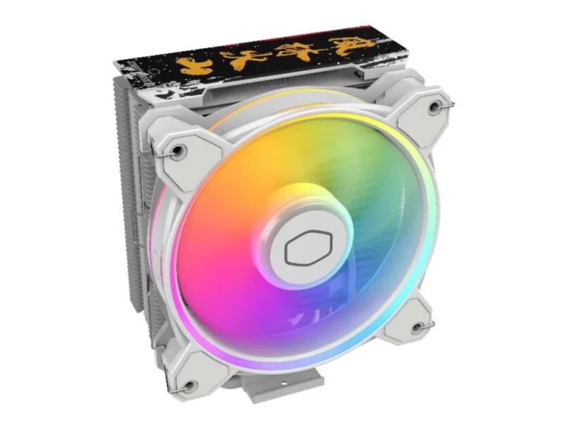 Cooler Master Hyper 212 Halo SF6 Ryu - 650 - 2050 RPM, 27 dB, White/Orange color, Air cooler - Featured Image