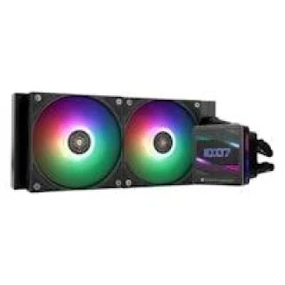 Thermalright Grand Vision ARGB - 2150 RPM, 29.4 dB, Black color, AIO Watercooler, 240mm radiator