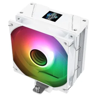 Thermalright Assassin Spirit 120 Vision ARGB - 1500 RPM, 25.6 dB, White color, Air cooler