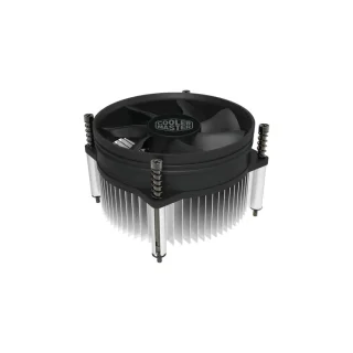 Cooler Master i50 - 2000 RPM, 28 dB, Black/Silver color, Air cooler