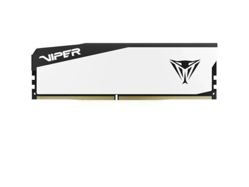 Patriot Viper Elite 5 16 GB - 1 x 16GB, DDR5 288-pin DIMM, 6000MT/s, CL30, White color - Featured Image