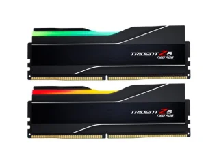 G.Skill Trident Z5 Neo RGB 64 GB - 2 x 32GB, DDR5 288-pin DIMM, 6000MT/s, CL30, Black / Silver color