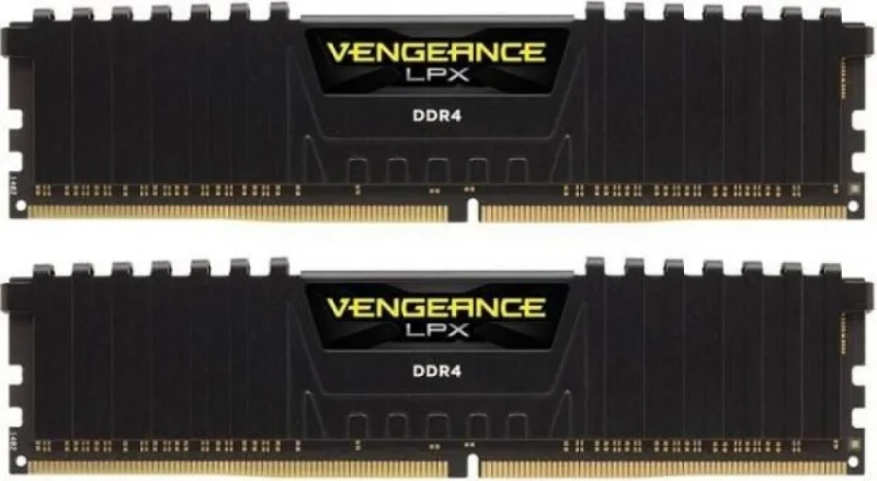 Corsair Vengeance LPX 16 GB - 2 x 8GB, DDR4 288-pin DIMM, 2666MT/s, CL16, Black color - Featured Image