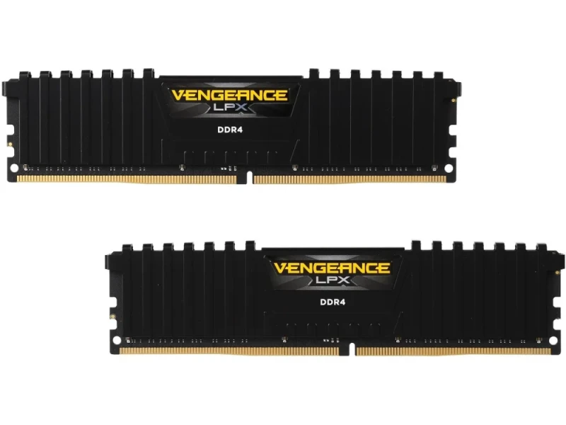 Corsair Vengeance LPX 16 GB - 2 x 8GB, DDR4 288-pin DIMM, 3200MT/s, CL16, Black color - Featured Image