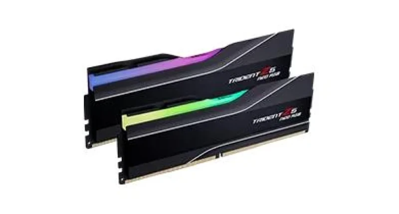 G.Skill Trident Z5 Neo RGB 64 GB - 2 x 32GB, DDR5 288-pin DIMM, 6000MT/s, CL26, Black color - Featured Image