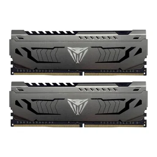 Patriot Viper Steel 32 GB - 2 x 16GB, DDR4 288-pin DIMM, 3600MT/s, CL18, Silver / Black color