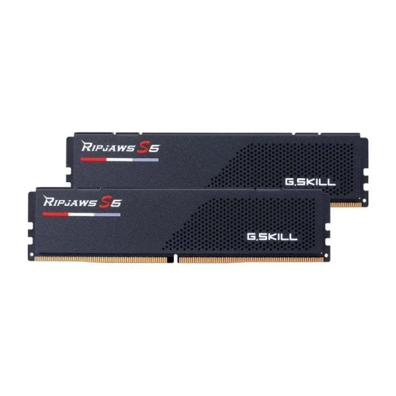 G.Skill Ripjaws S5 64 GB - 2 x 32GB, DDR5 288-pin DIMM, 6000MT/s, CL36, Black color - Featured Image
