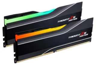 G.Skill Trident Z5 Neo RGB 96 GB - 2 x 48GB, DDR5 288-pin DIMM, 6000MT/s, CL28, Black color