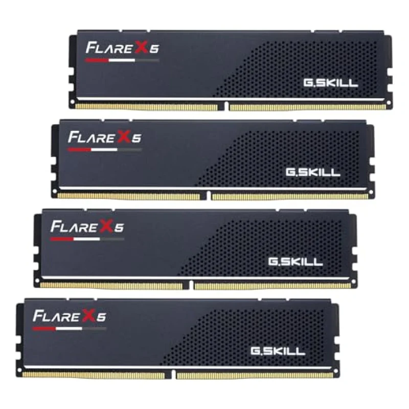 G.Skill Flare X5 256 GB - 4 x 64GB, DDR5 288-pin DIMM, 6000MT/s, CL32, Black color - Featured Image