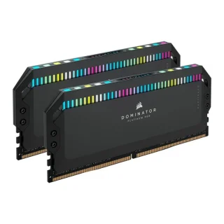 Corsair Dominator Platinum RGB 64 GB - 2 x 32GB, DDR5 288-pin DIMM, 5200MT/s, CL40, Black color