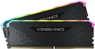 Corsair Vengeance RGB RS 32 GB - 2 x 16GB, DDR4 288-pin DIMM, 3200MT/s, CL16, Black / Gray color