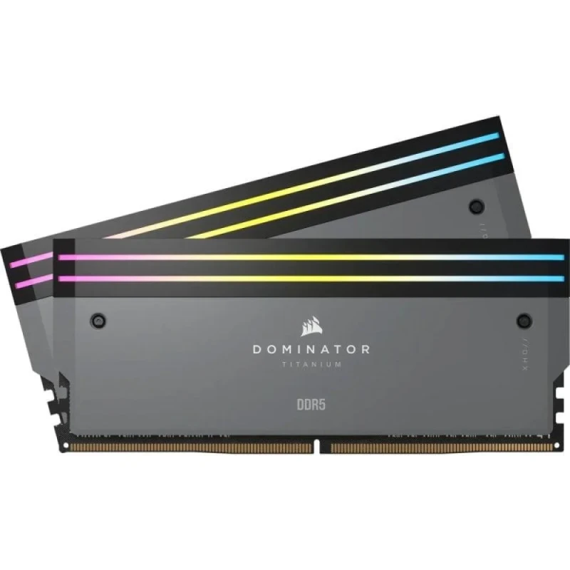 Corsair Dominator Titanium 64 GB - 2 x 32GB, DDR5 288-pin DIMM, 6000MT/s, CL30, Black color - Featured Image