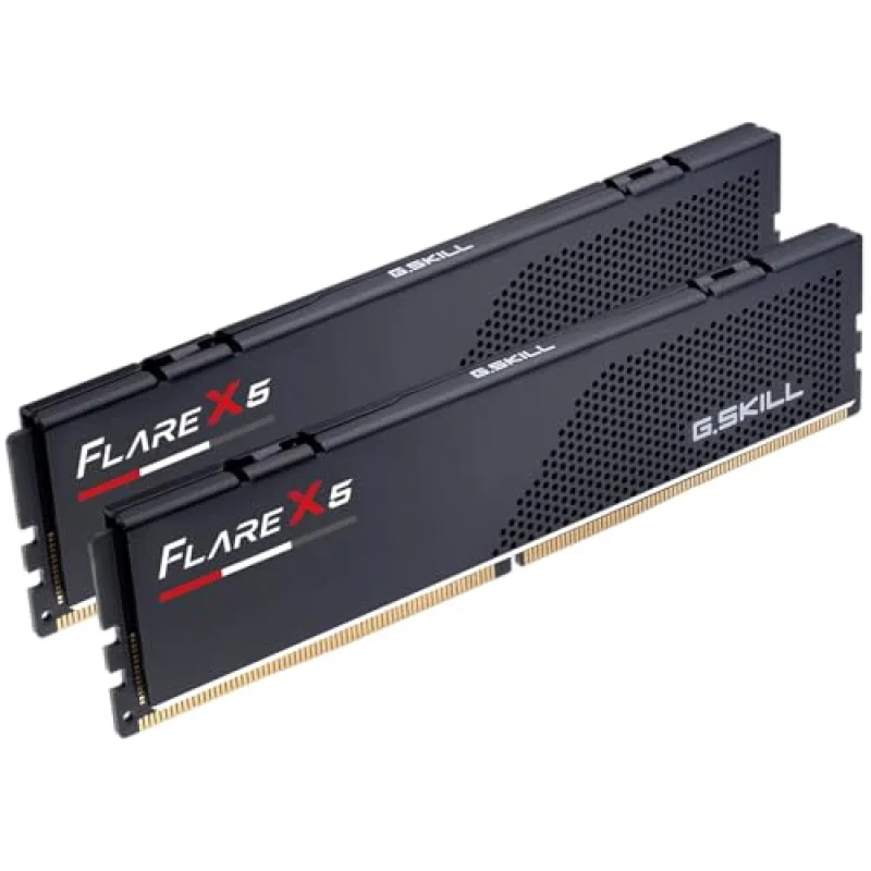 G.Skill Flare X5 128 GB - 2 x 64GB, DDR5 288-pin DIMM, 6000MT/s, CL36, Black color - Featured Image