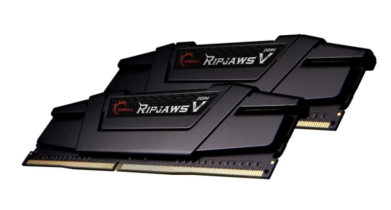 G.Skill Ripjaws V 16 GB - 2 x 8GB, DDR4 288-pin DIMM, 4000MT/s, CL18, Black color - Featured Image