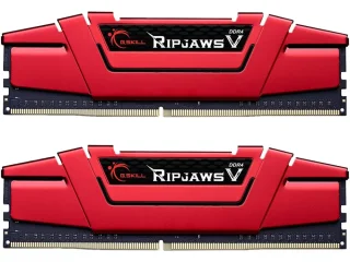 G.Skill Ripjaws V 16 GB - 2 x 8GB, DDR4 288-pin DIMM, 2400MT/s, CL17, Red color