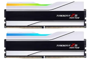 G.Skill Trident Z5 Neo RGB 32 GB - 2 x 16GB, DDR5 288-pin DIMM, 6000MT/s, CL30, Silver / Black color